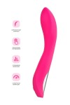Розовый нереалистичный вибратор JOS Twig - 20,5 см. фото 14 — pink-kiss