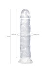 Прозрачный фаллоимитатор Auri - 20 см. фото 9 — pink-kiss