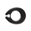Черное эрекционное виброкольцо Cock Ring с пультом ДУ фото 8 — pink-kiss