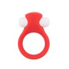 Красное эрекционное кольцо LIT-UP SILICONE STIMU RING 2 фото 1 — pink-kiss