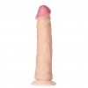 Реалистичный телесный фаллоимитатор на присоске  №57 - 22,5 см. фото 1 — pink-kiss