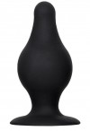 Черная анальная втулка Spade XS - 6,5 см. фото 1 — pink-kiss