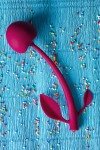 Бордовая вагинальная вишенка WILD CHERRY - 14,5 см. фото 6 — pink-kiss