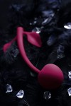 Бордовая вагинальная вишенка WILD CHERRY - 14,5 см. фото 8 — pink-kiss