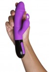 Фиолетовый вибратор-кролик Ares 2.0 - 20,6 см. фото 2 — pink-kiss