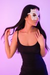 Нитяная маска на глаза Marquise фото 2 — pink-kiss