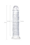 Прозрачный фаллоимитатор Ramot - 22 см. фото 9 — pink-kiss