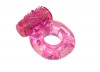 Розовое эрекционное кольцо с вибрацией Rings Axle-pin фото 2 — pink-kiss