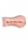 Реалистичный односторонний мастурбатор-вагина Real Women Dual Layer с двойной структурой фото 3 — pink-kiss