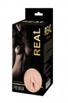 Реалистичный односторонний мастурбатор-вагина Real Women Dual Layer с двойной структурой фото 6 — pink-kiss