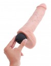 Реалистичный фаллоимитатор с эффектом семяизвержения Squirting Cock with Balls - 20,3 см. фото 6 — pink-kiss