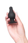 Черная анальная втулка Spade S - 8 см. фото 5 — pink-kiss