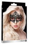 Черная кружевная маска на глаза Queen Black Lace Mask фото 3 — pink-kiss