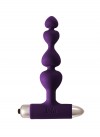 Фиолетовая анальная вибропробка-елочка New Edition Excellence - 15 см. фото 1 — pink-kiss