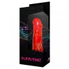 Красный реалистичный вибратор №26 - 19,5 см. фото 2 — pink-kiss