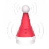 Красный вибростимулятор в форме колпака Magical Santa Hat фото 1 — pink-kiss