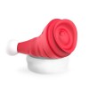 Красный вибростимулятор в форме колпака Magical Santa Hat фото 5 — pink-kiss