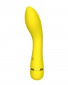 Желтый перезаряжаемый вибратор Whaley - 16,8 см. фото 1 — pink-kiss