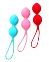 Набор из 3 двойных вагинальных шариков Satisfyer V Balls фото 2 — pink-kiss