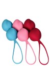 Набор из 3 двойных вагинальных шариков Satisfyer V Balls фото 8 — pink-kiss
