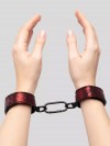 Ошейник с наручниками Reversible Faux Leather Collar and Wrist фото 3 — pink-kiss