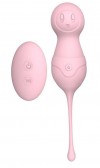 Нежно-розовые вагинальные шарики VAVA с пультом ДУ фото 1 — pink-kiss