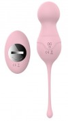 Нежно-розовые вагинальные шарики VAVA с пультом ДУ фото 2 — pink-kiss