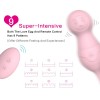 Нежно-розовые вагинальные шарики VAVA с пультом ДУ фото 7 — pink-kiss