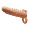 Телесная удлиняющая насадка Penis Sleeve Emmitt - 17 см. фото 1 — pink-kiss