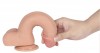 Телесный реалистичный фаллоимитатор REAL с трусиками для страпона - 23 см. фото 6 — pink-kiss