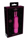 Розовая перезаряжаемая вибпоруля Elegance - 11,8 см. фото 2 — pink-kiss