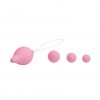 Вагинальный шарик с 3 сменными грузиками Sexual Exercise фото 3 — pink-kiss