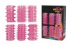 Набор из 6 розовых насадок на пенис - 5,5 см. фото 2 — pink-kiss