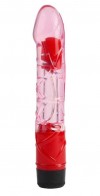 Розовый реалистичный вибратор 9 Inch Realistic Vibe - 23 см. фото 1 — pink-kiss