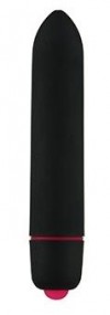 Черная компактная вибропуля Univibe - 9 см. фото 1 — pink-kiss