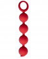 Бордовая анальная цепочка Appulse - 15 см. фото 1 — pink-kiss