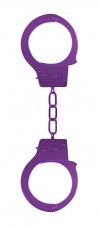 Фиолетовые наручники OUCH! Purple фото 1 — pink-kiss