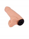 Реалистичная насадка-фаллос для трусиков с плугом - 16,5 см. фото 4 — pink-kiss