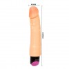Вибромассажер-реалистик с гибким хребтом - 20 см. фото 2 — pink-kiss