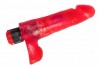 Красный гелевый вибратор №1 - 19 см. фото 2 — pink-kiss