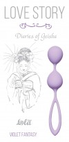 Сиреневые вагинальные шарики Diaries of a Geisha фото 2 — pink-kiss