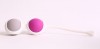 Вагинальные шарики разного веса в белом держателе фото 1 — pink-kiss