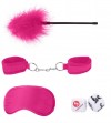 Розовый игровой набор Introductory Bondage Kit №2 фото 1 — pink-kiss