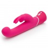 Розовый вибратор-кролик G-Spot Rechargeable Rabbit Vibrator - 24,1 см. фото 2 — pink-kiss