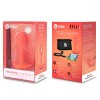 Оранжевая вибропробка для ношения B-vibe Snug Plug 1 - 10 см. фото 6 — pink-kiss