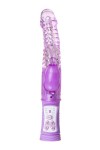 Фиолетовый вибратор High-Tech fantasy - 22,5 см. фото 3 — pink-kiss