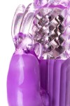 Фиолетовый вибратор High-Tech fantasy - 22,5 см. фото 11 — pink-kiss