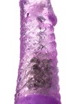 Фиолетовый вибратор High-Tech fantasy - 22,5 см. фото 16 — pink-kiss