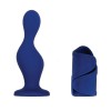 Мужской набор в синем цвете In s & Out s: вибромастурбатор и анальный плаг фото 1 — pink-kiss