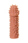 Насадка на фаллос с шипами Extreme Sleeve 007 S-size - 12,7 см. фото 2 — pink-kiss